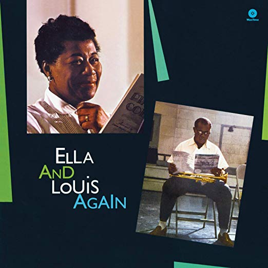 Ella and Louis Again by Ella Fitzgerald and Louis Armstrong book cover.