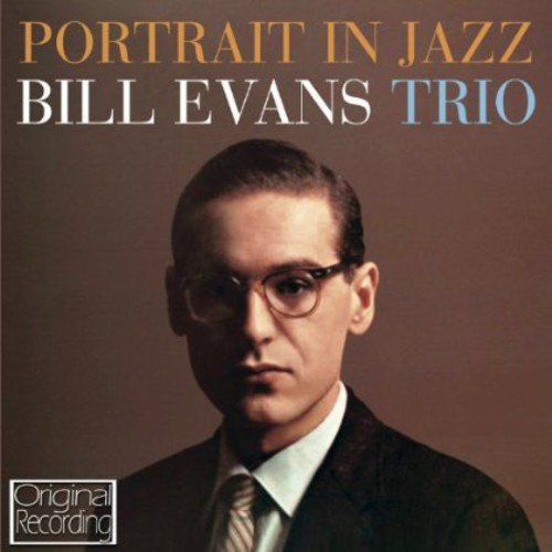 Book cover of Portrait in Jazz by Bill Evans Trio.