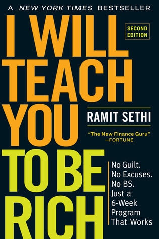 I Will Teach You to Be Rich by Ramit Sethi book cover.