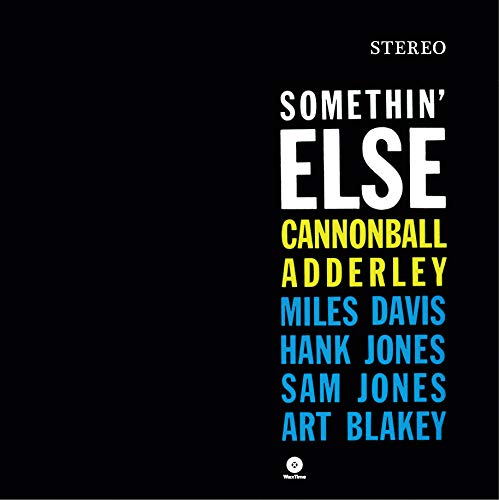 Book cover of Something Else by Cannonball Adderley.