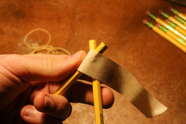 How to Make a Miniature Pencil Catapult | Art of Manliness