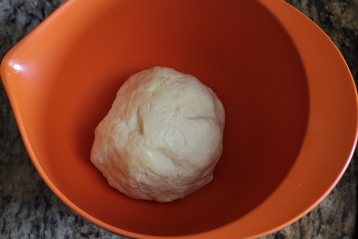 Smooth Dough placed in a bowl. 