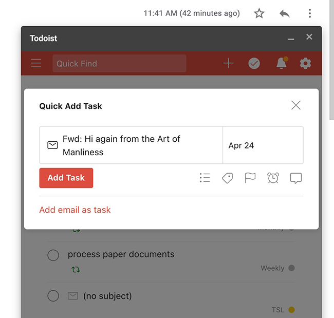 Gmail  Todoist