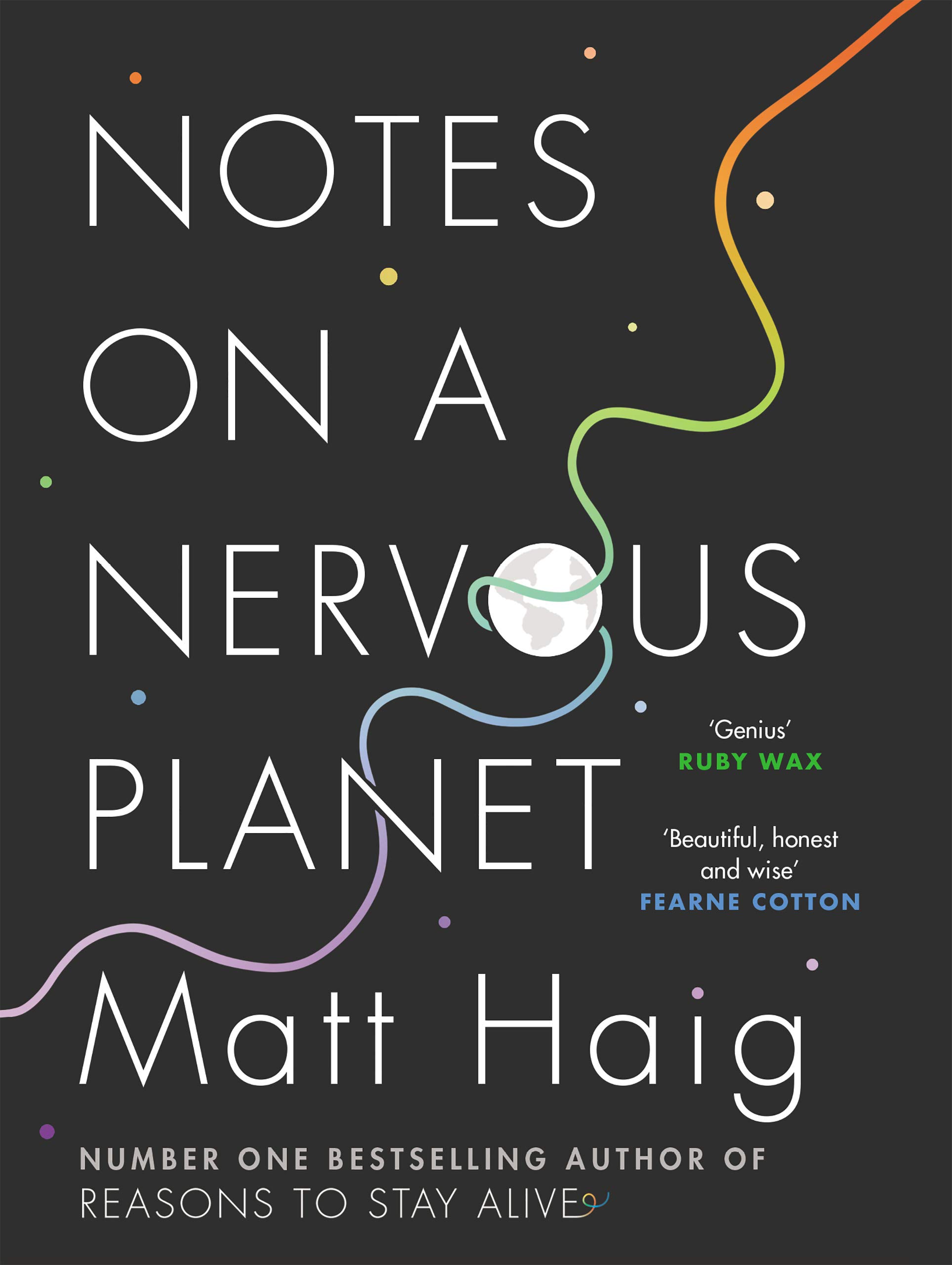 Notes on a Nervous planet book cover by Matt Haig.