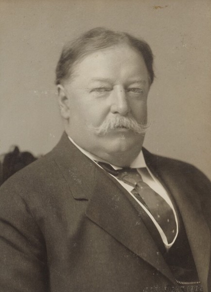 william howard taft portrait as president. 