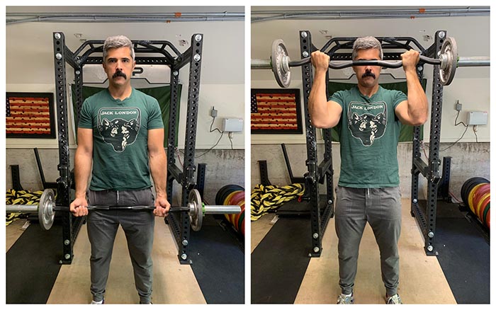 How and Why to Do Bicep Curls With a Barbell Art of Manliness