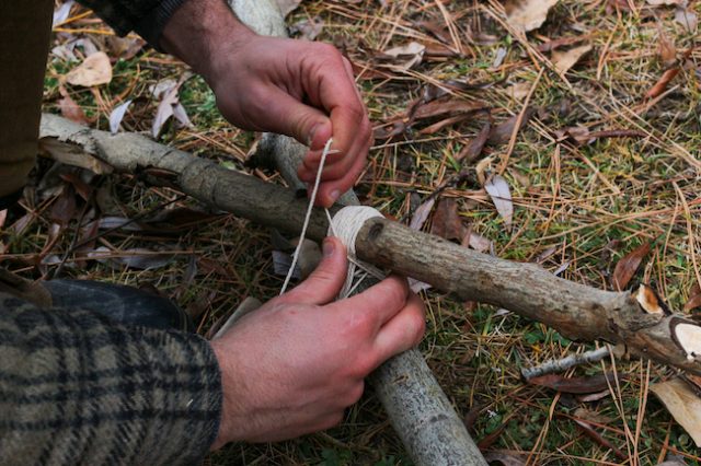 How to Make a Travois in the Wild | Art of Manliness