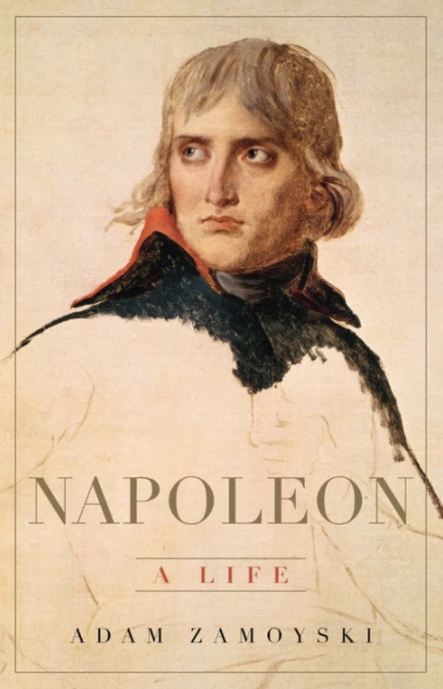 Napoleon by Adam zamoyski book cover