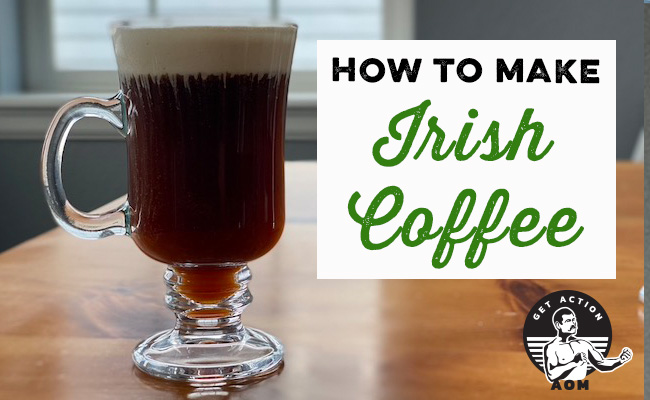 Faire un Virigin Irish Coffee