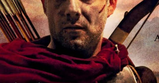 The cover of a book featuring an image of a man with a bow and arrow captures the essence of a warrior's life.