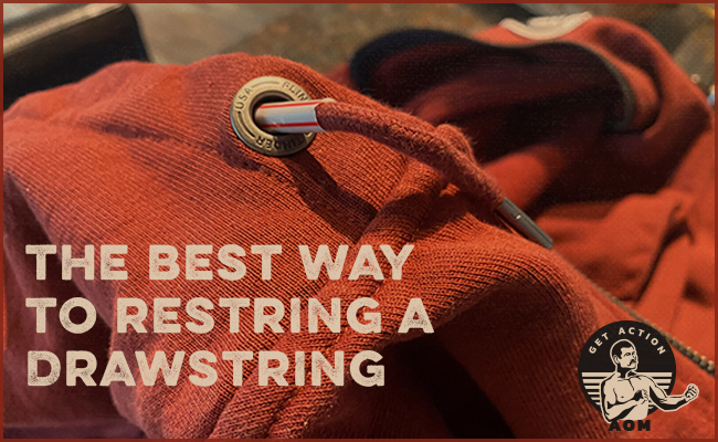 How to Rethread a Drawstring in Less Than 60 Seconds