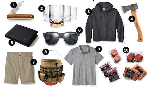 A selection of top 10 gifts for Father's Day 2021.