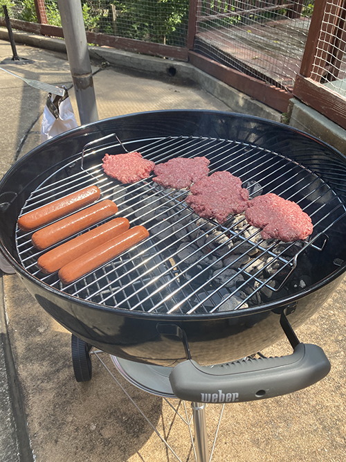 Cooking with a 2025 weber charcoal grill