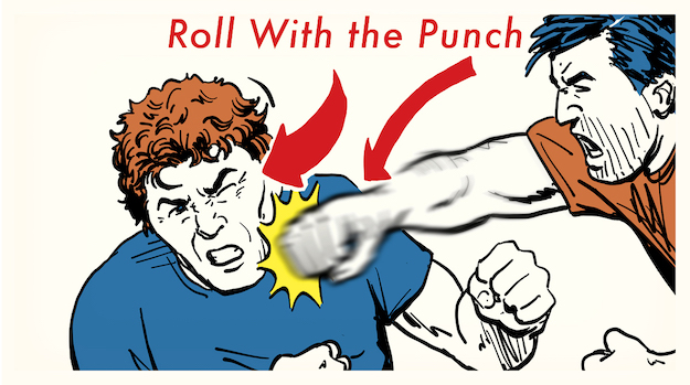punch in the face cartoon