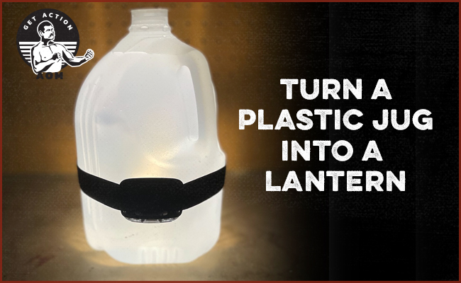 How to Turn a Plastic Jug Into a Lantern