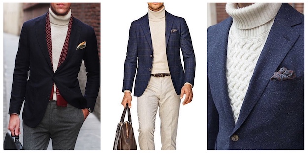  White Turtleneck - Men's Fashion: Clothing, Shoes