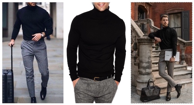 How to Fashionably Wear a Turtleneck