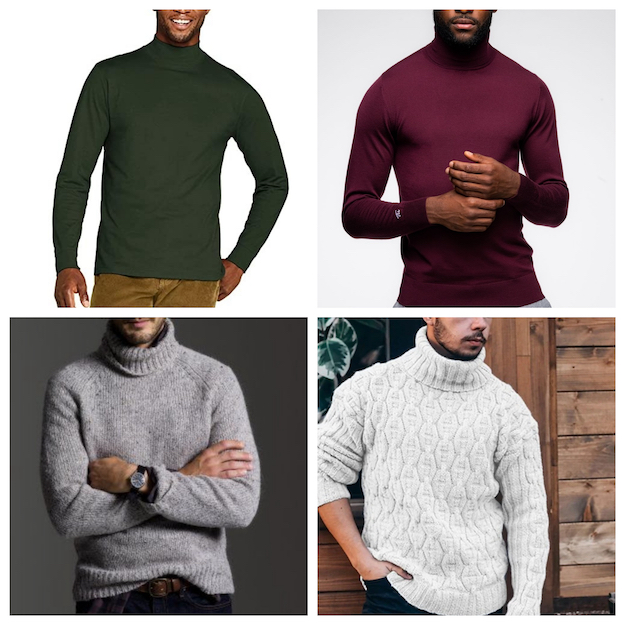 Turtleneck polo deals neck difference