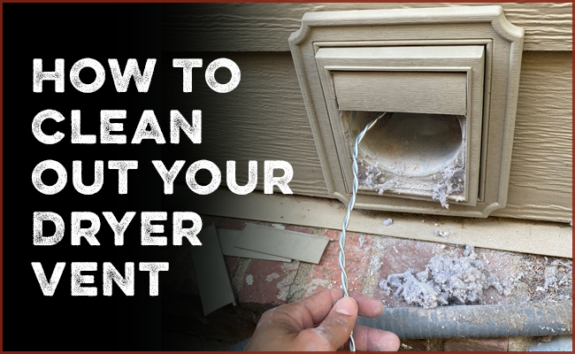 How to Clean Out Your Dryer Vent The Art of Manliness