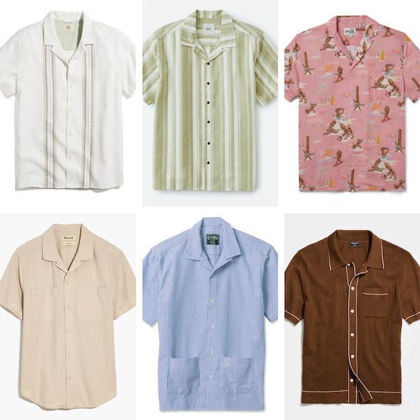 A Chill Dude Style Staple: The Classic Camp Collar Shirt