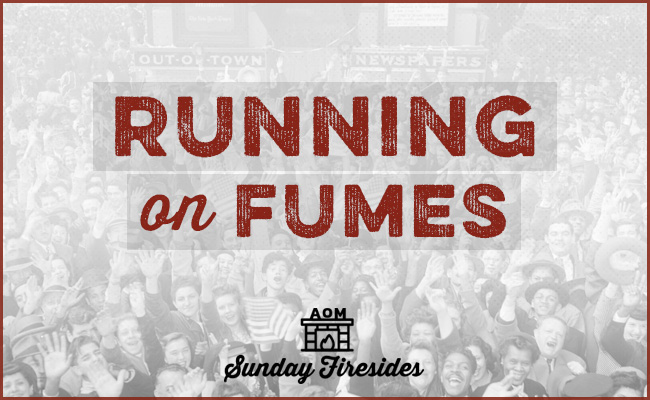 Sunday Firesides Header RunningOnFumes 4.2