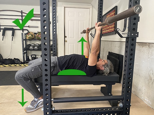 Do you need a online bench for bench press