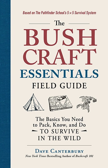 the bushcraft essentials field guide 9781507216163 hr