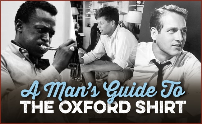 5 Ways to Wear Men's Oxford Shirts