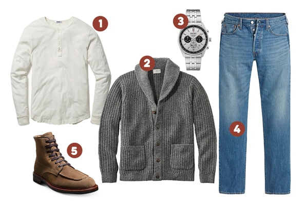 How to Wear a Henley Shirt - Style Guide