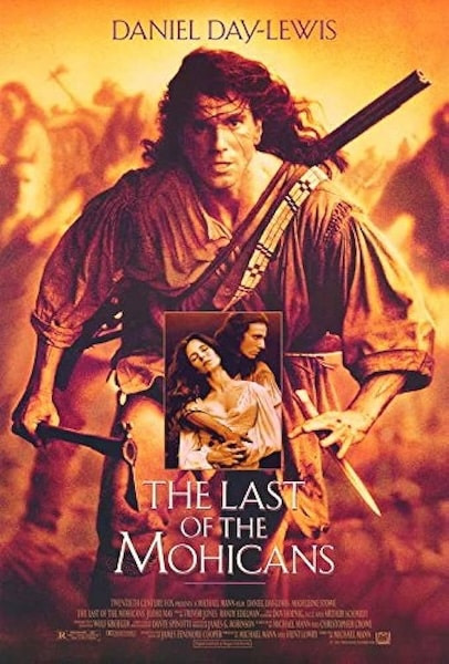 The last of the mohicans movie poster, inspiring.