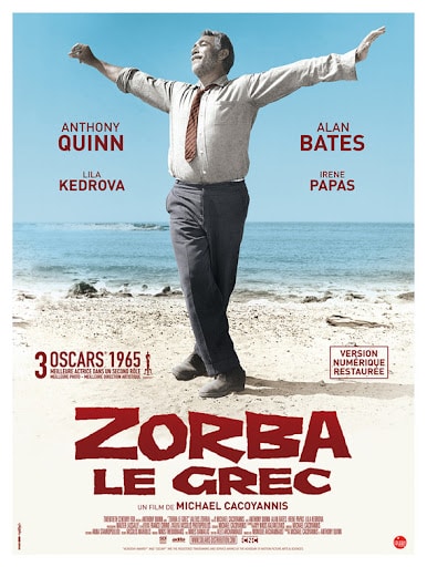 A thumos-inspiring poster for Zorba le Greece.