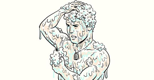 How to Take a Military Shower