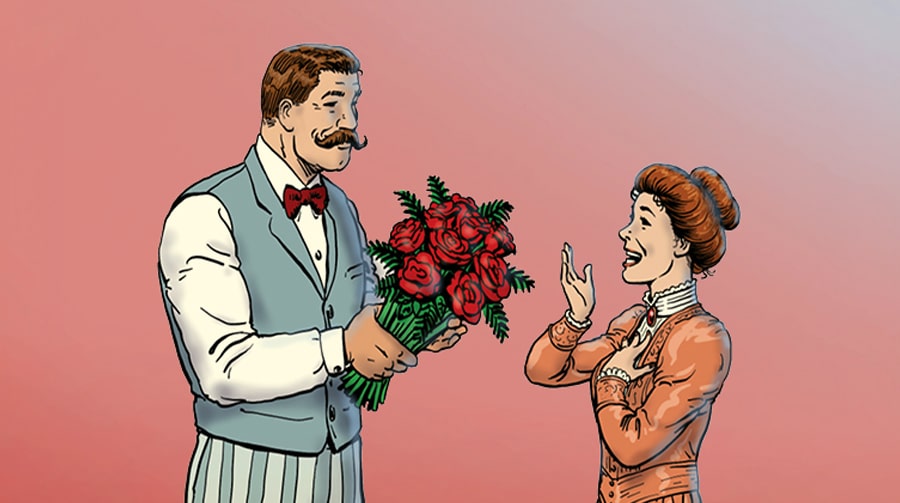 De kunst van mannelijkheid Gids voor Valentijnsdag