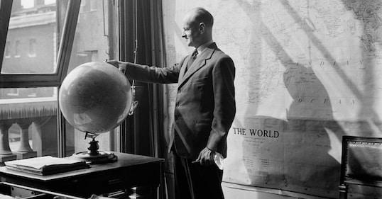 De mannelijke drang om een wereldbol te bezitten